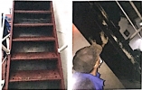 HOTWORKS/ STEELWORKS/ CHECKER PLATE/ FLATFORM/ HANDRAILS REPAIRS AND REPLACEMENT FOR CONTAINER VESSEL IN HAIPHONG PORT - VIETNAM