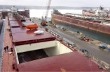HATCH COVER COAMING/ MANHOLE LADDER/ FIRE PIPING LINE/ STEELWORKS/ PIPING WORKS/ FABRICATIONS FOR VESSEL AT SON DUONG PORT - VIETNAM