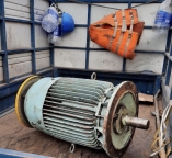 HYDRAULIC JACK ELECTRIC MOTOR RECONDITION/REWINDING  FOR THE VESSEL AT CAM PHA ANCHORAGE - VIETNAM PORT