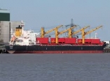 MV LACONIC - UNDER WATER INSPECTION (HULL CLEANING) AT VUNG TAU ANCHORAGE