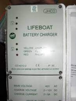 LIFEBOAT BATTERY CHARGER REPAIRS FOR VESSEL IN VAN PHONG PORT - VIETNAM.