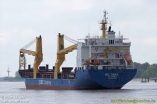 MV BBC ZARATE - HEAVY DECK CRANE WIRE ROPE AND HOLDING PINS EXCHANGES IN HAIPHONG PORT, VIETNAM