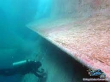 UNDER-WATER HULL CLEANING AND PROPELLER POLISHING AT HAI PHONG PORT - VIETNAM