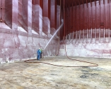 CARGO HOLD CHIPPING/ SCRAPING/ CLEANING/ PAINTING TO MATCH ALUMINA POWDER CARGO STANDARD FOR VESSEL AT VUNG TAU ANCHORAGE/ GO DAU PORT - VIETNAM