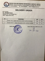 SERVICE REPORT & DELIVERY ORDER