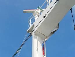 THE RADAR MAST REPAIRS FOR THE VESSEL AT HAI PHONG PORT - VIETNAM
